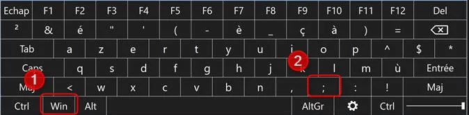 shortcut emoji pc