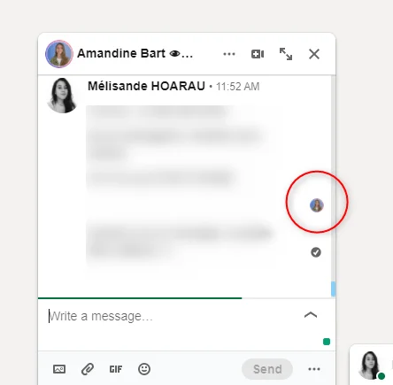 Conversation LinkedIn Waalaxy prospection