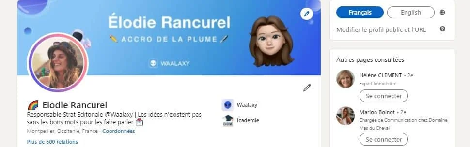 intérêt de traduire son profil LinkedIn