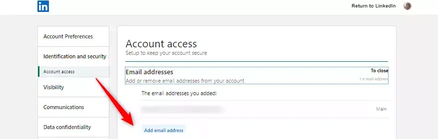 add email linkedin