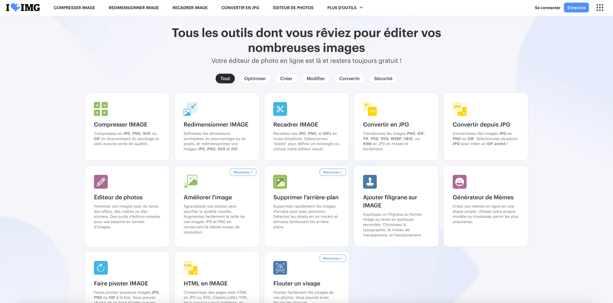 Créer une bannière LinkedIn - Iloveimage