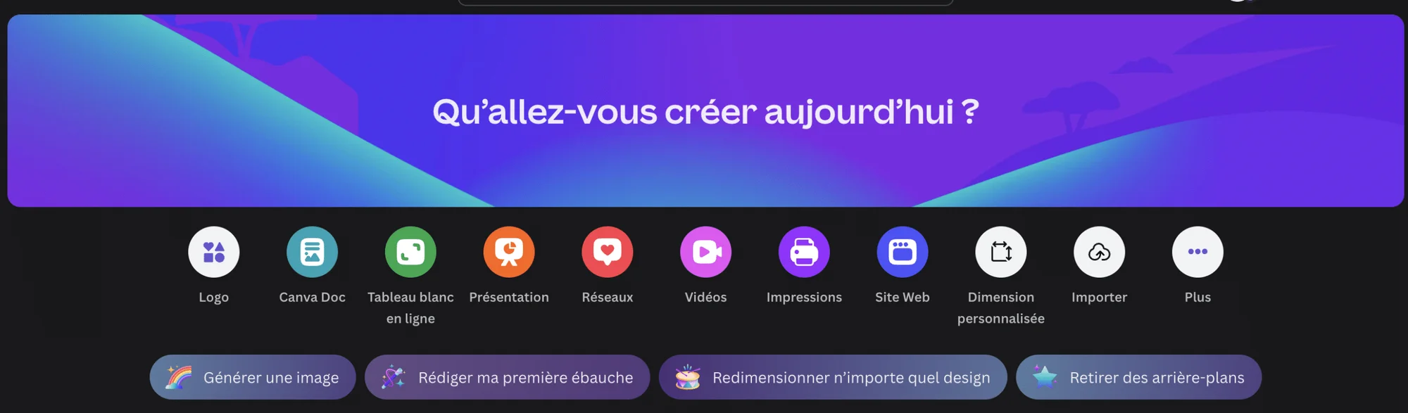 Créer une bannière LinkedIn avec Canva