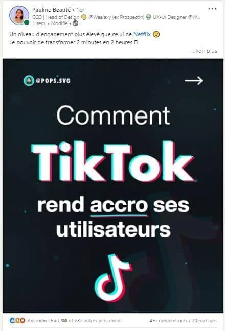 Comment TikTok rend accro utilisateurs