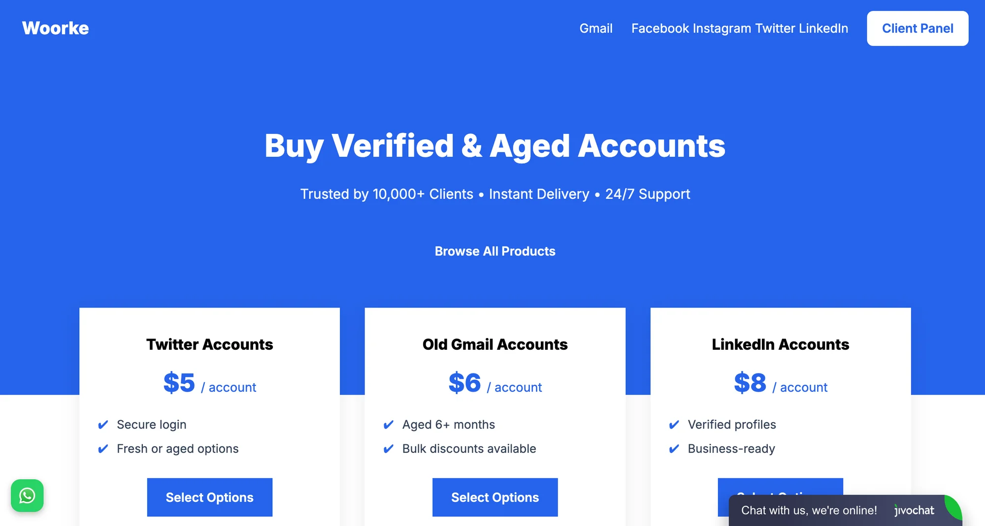 buying linkeding account