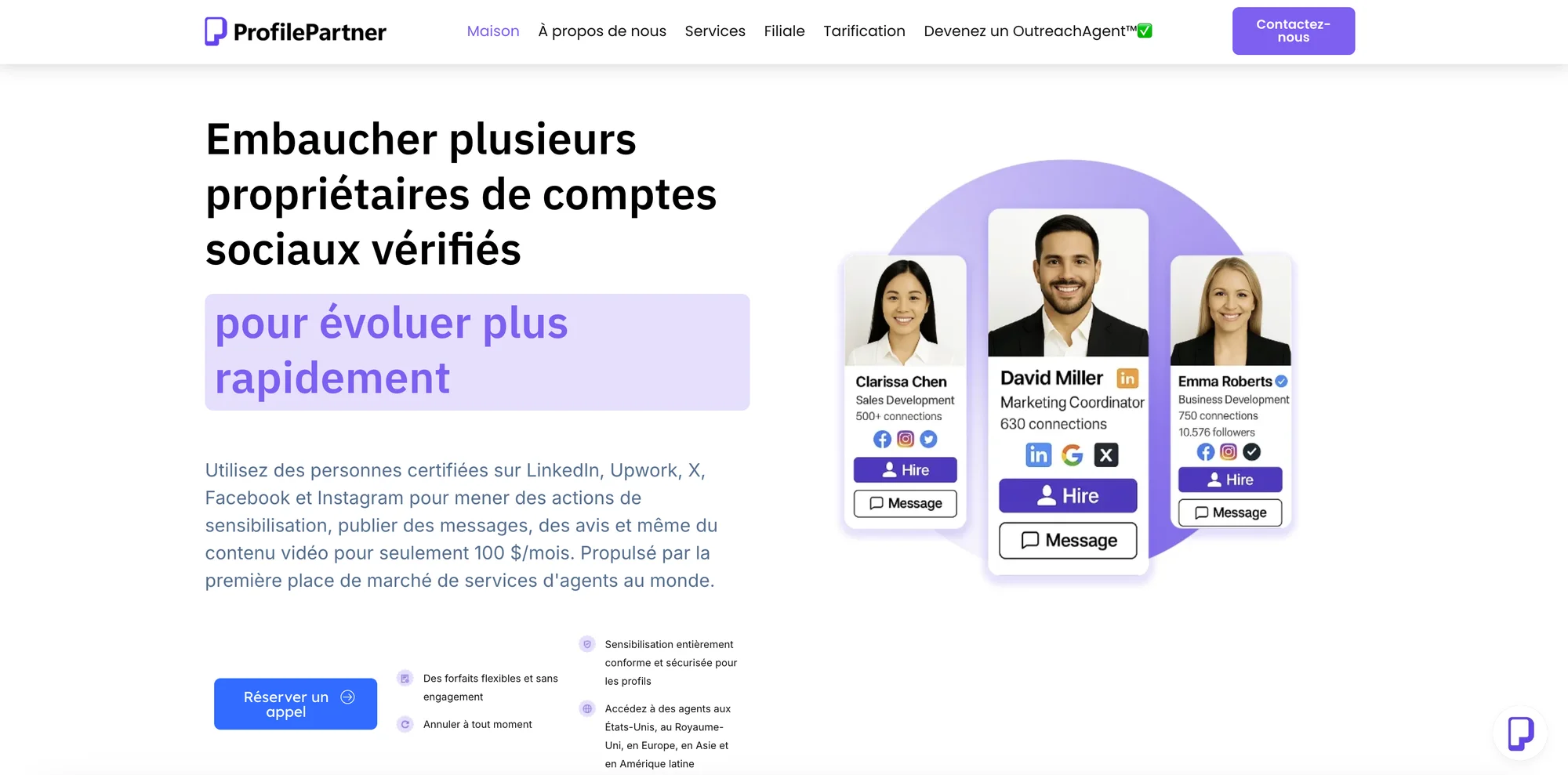 Les 9 meilleurs outils pour acheter des comptes LinkedIn vérifiés : Profile Partner