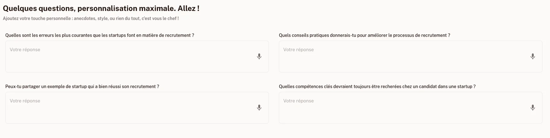 étude de cas de contenu LinkedIn - création de post avec Kawaak