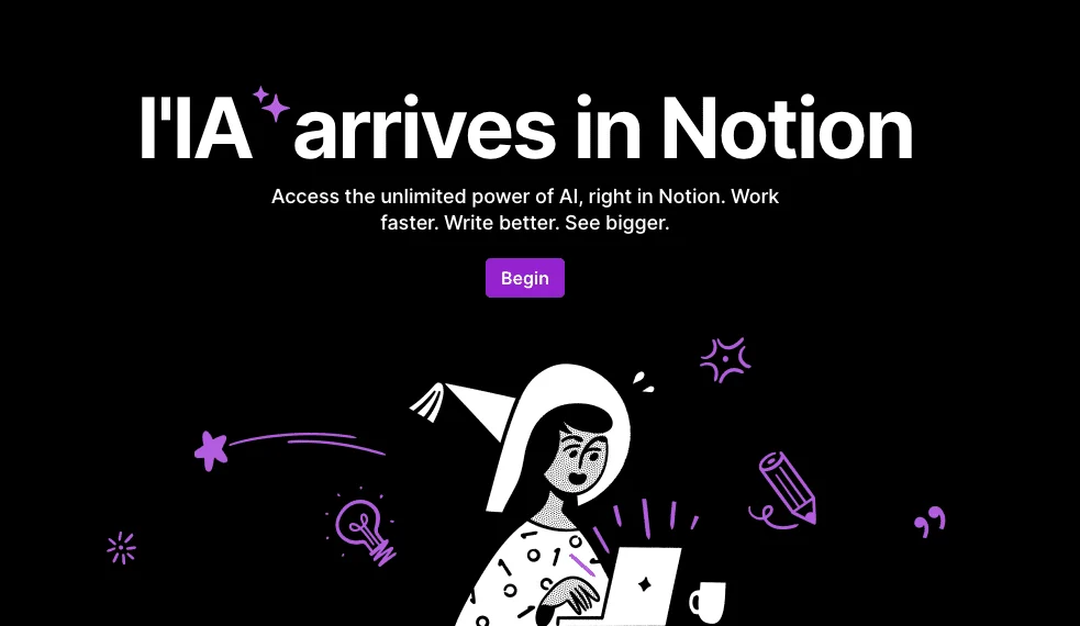 Notion AI: work faster