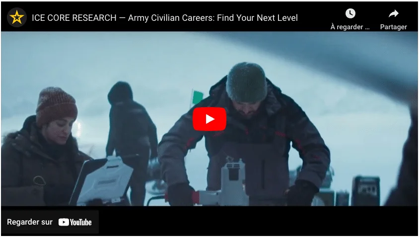 Ice Core Research army civilian careers