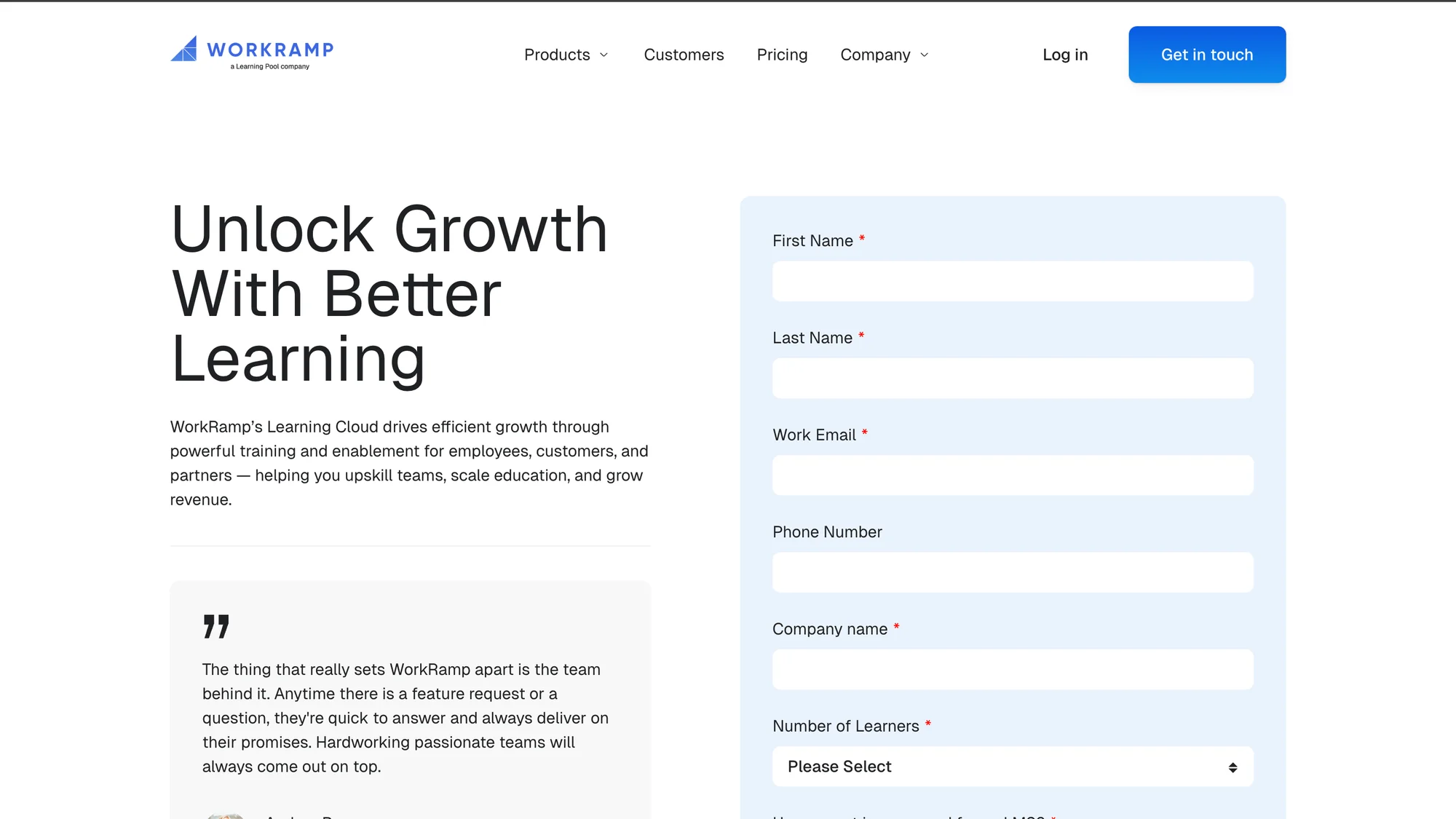 Pricing WorkRamp