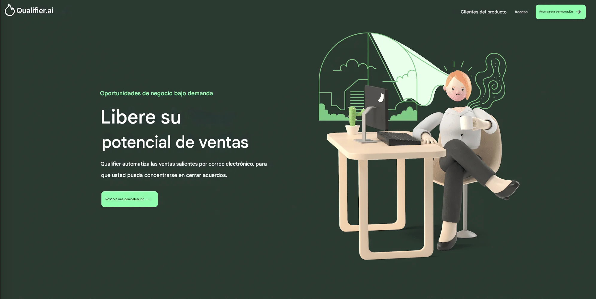 IA para prospectar clientes Qualifer AI