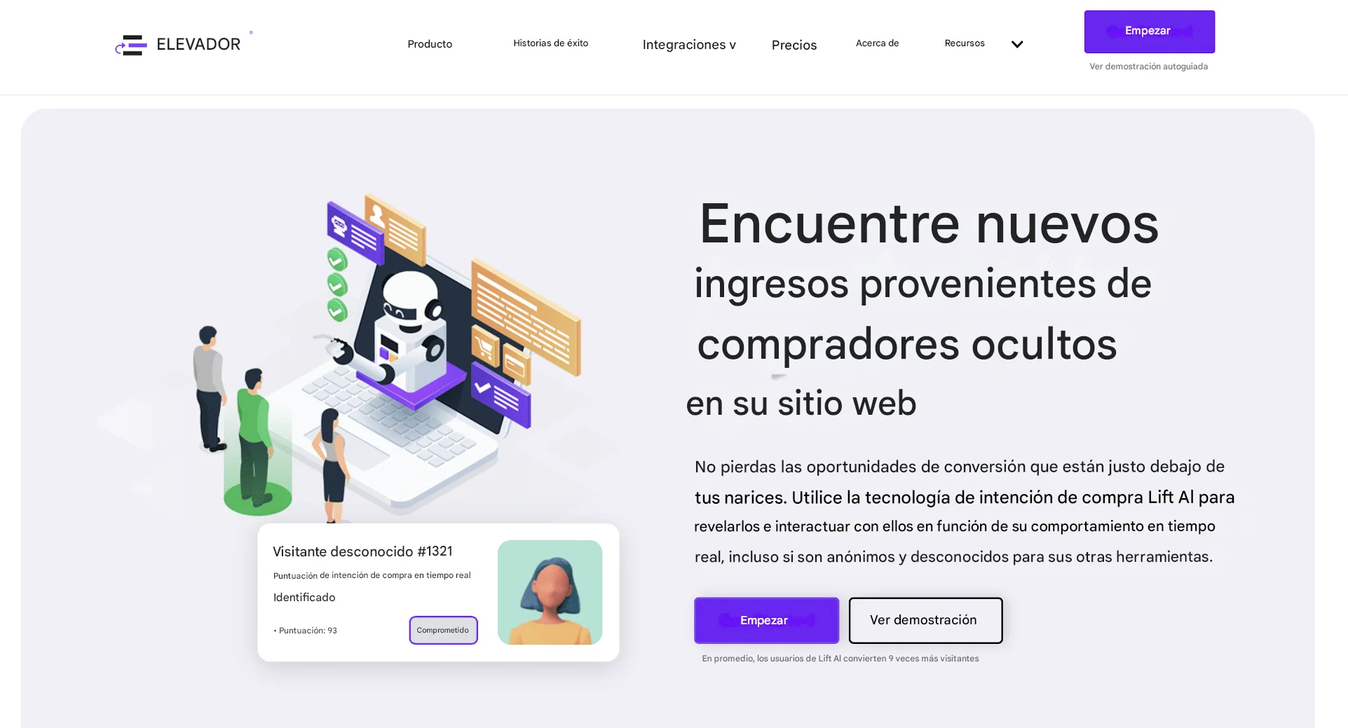 IA para prospectar clientes Lift AI