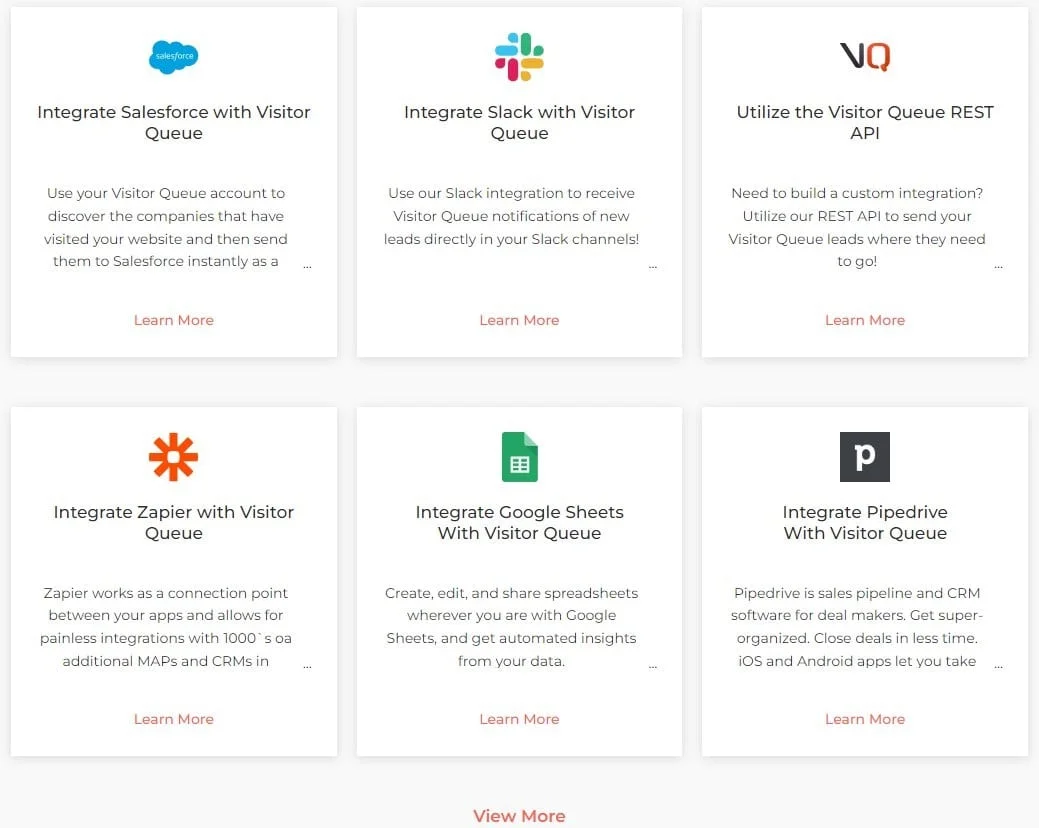 visitor-queue-integration