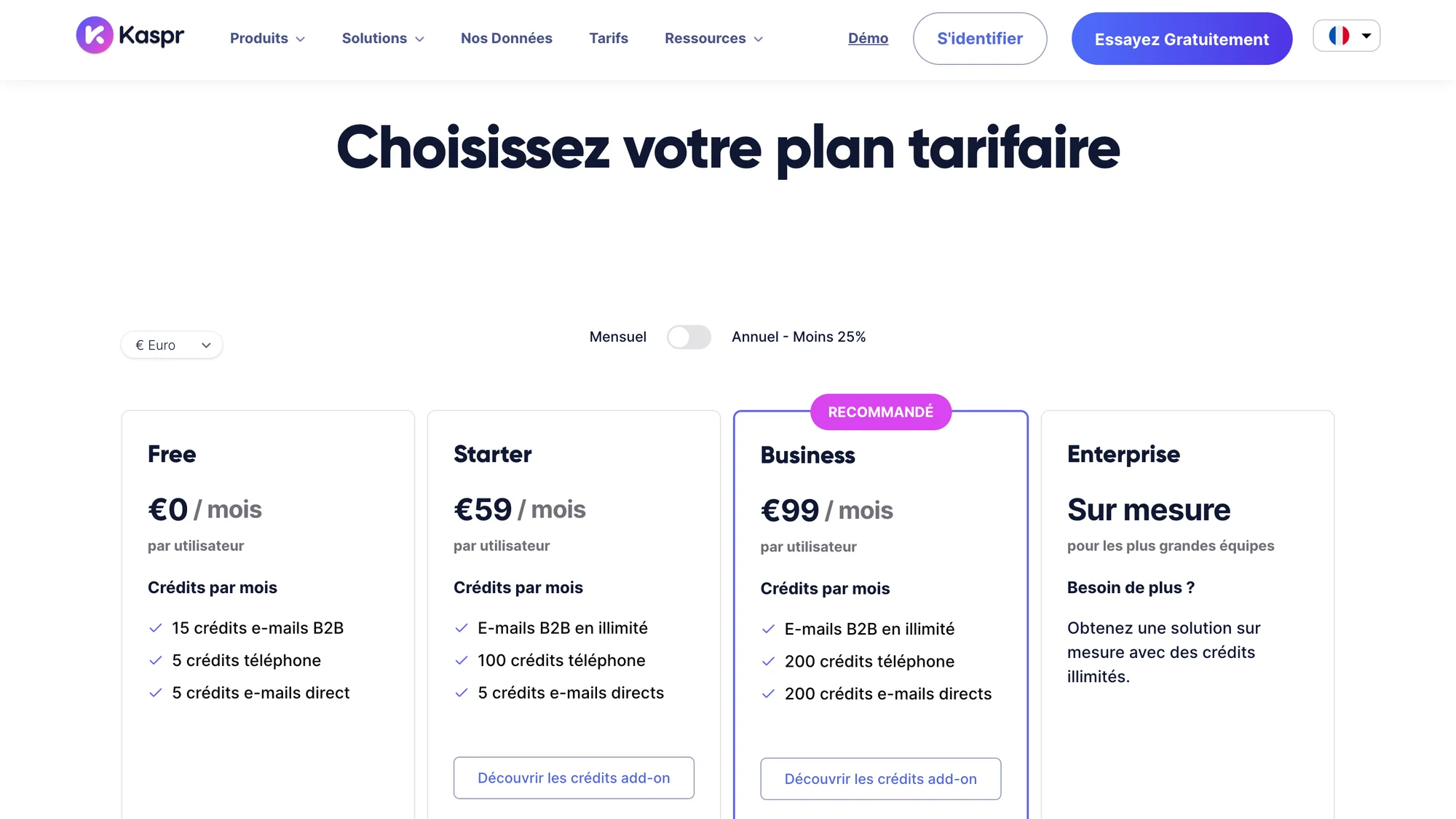 prix de Kaspr