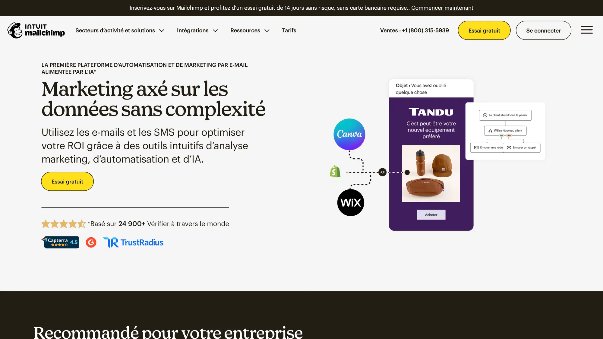 Mailchimp outils de prospection emailing