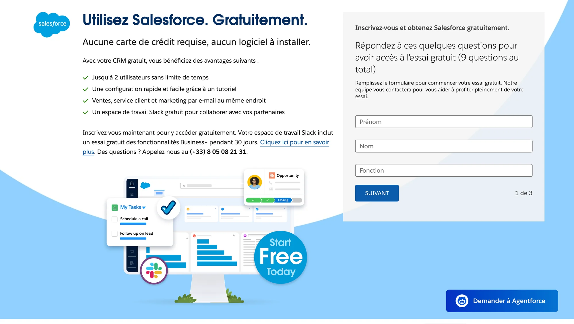 prix salesforce