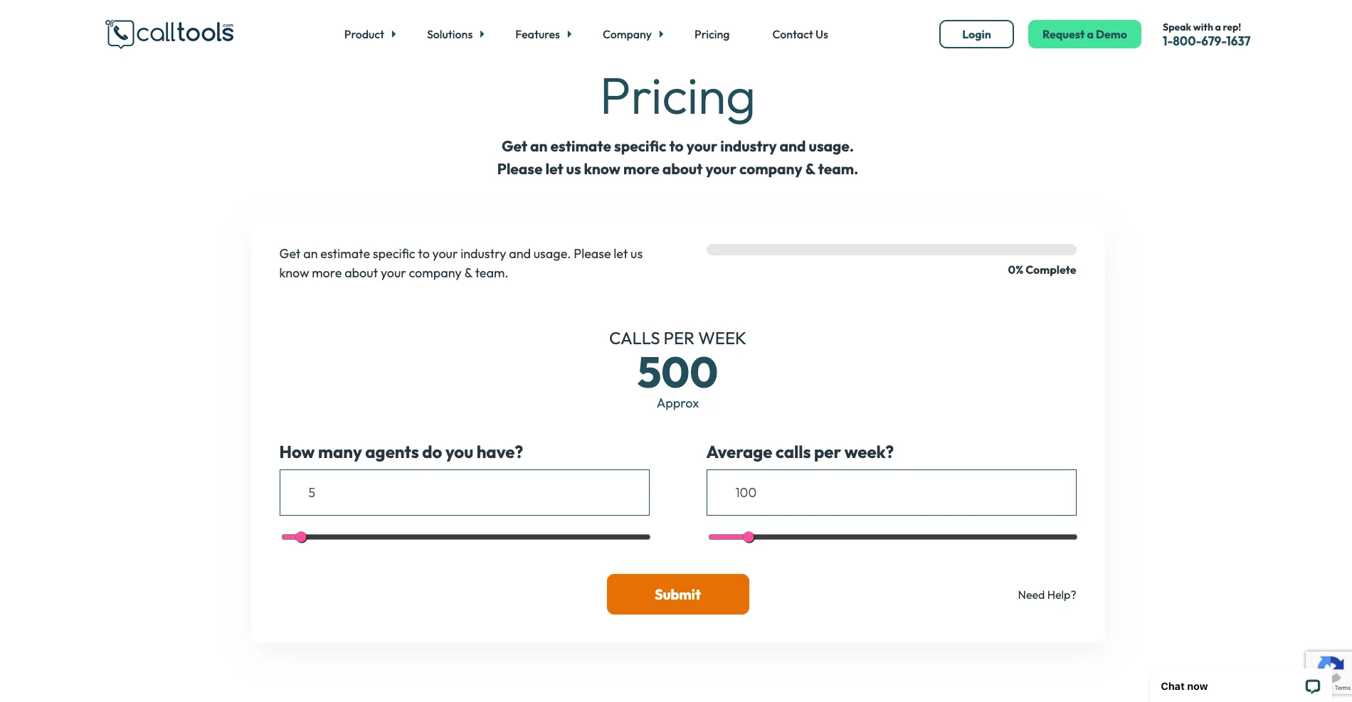 Calltools pricing
