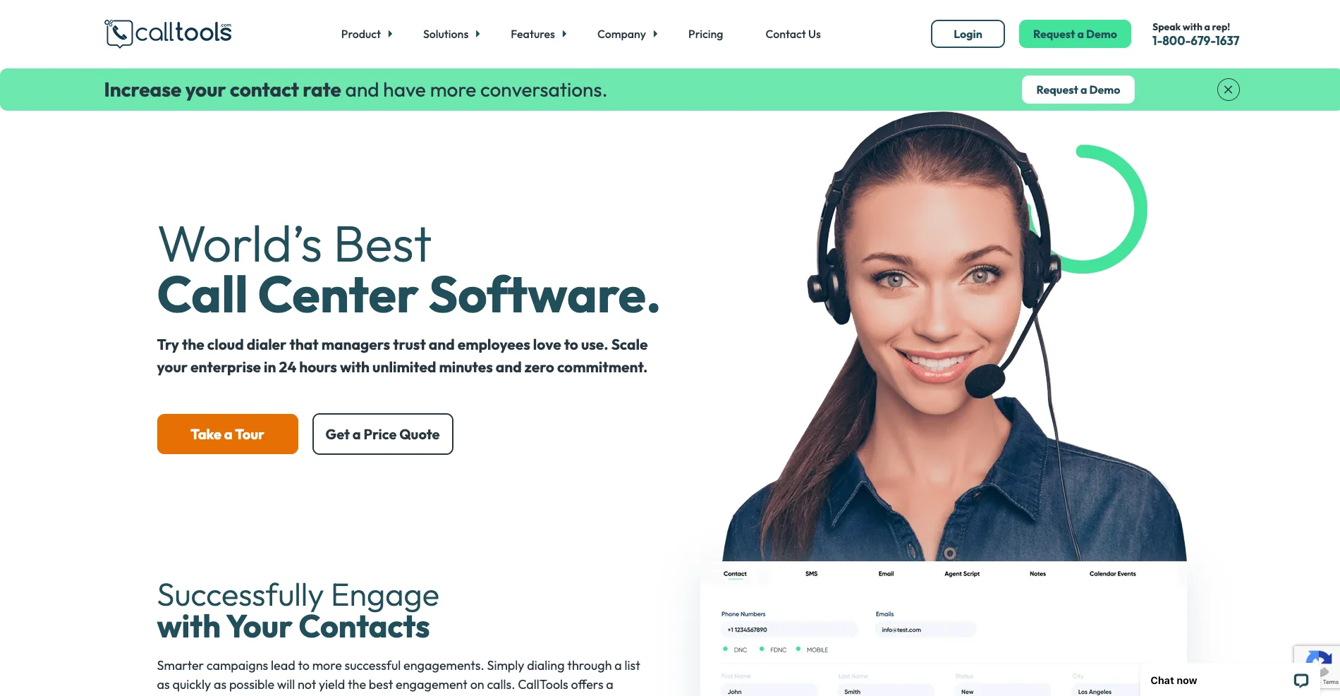 Calltools prospecting tool