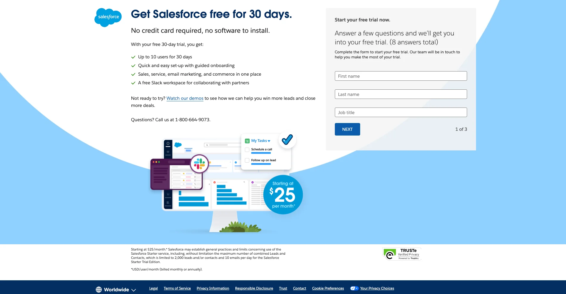 salesforce price