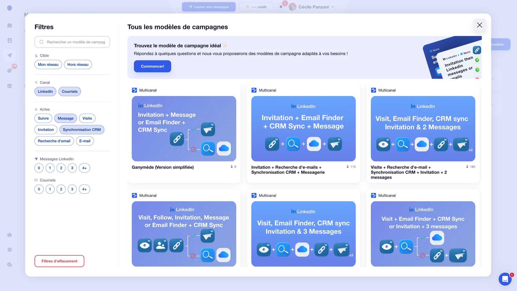 Campagne multicanal waalaxy lead management