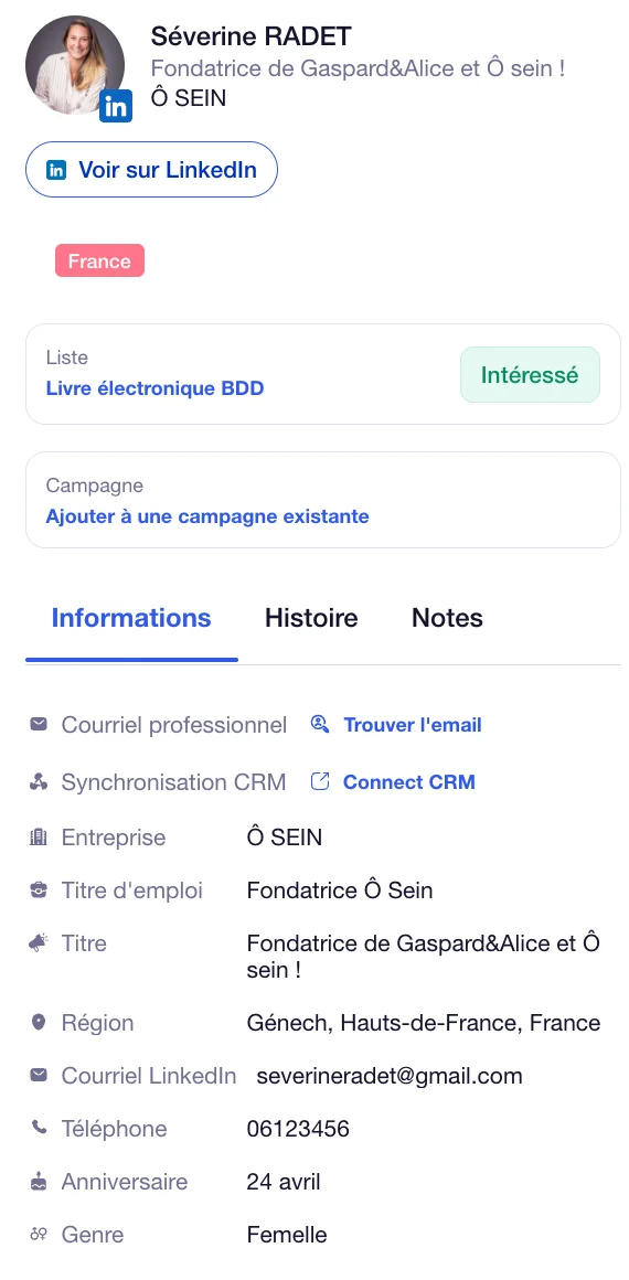 Enrichir ses leads avec waalaxy