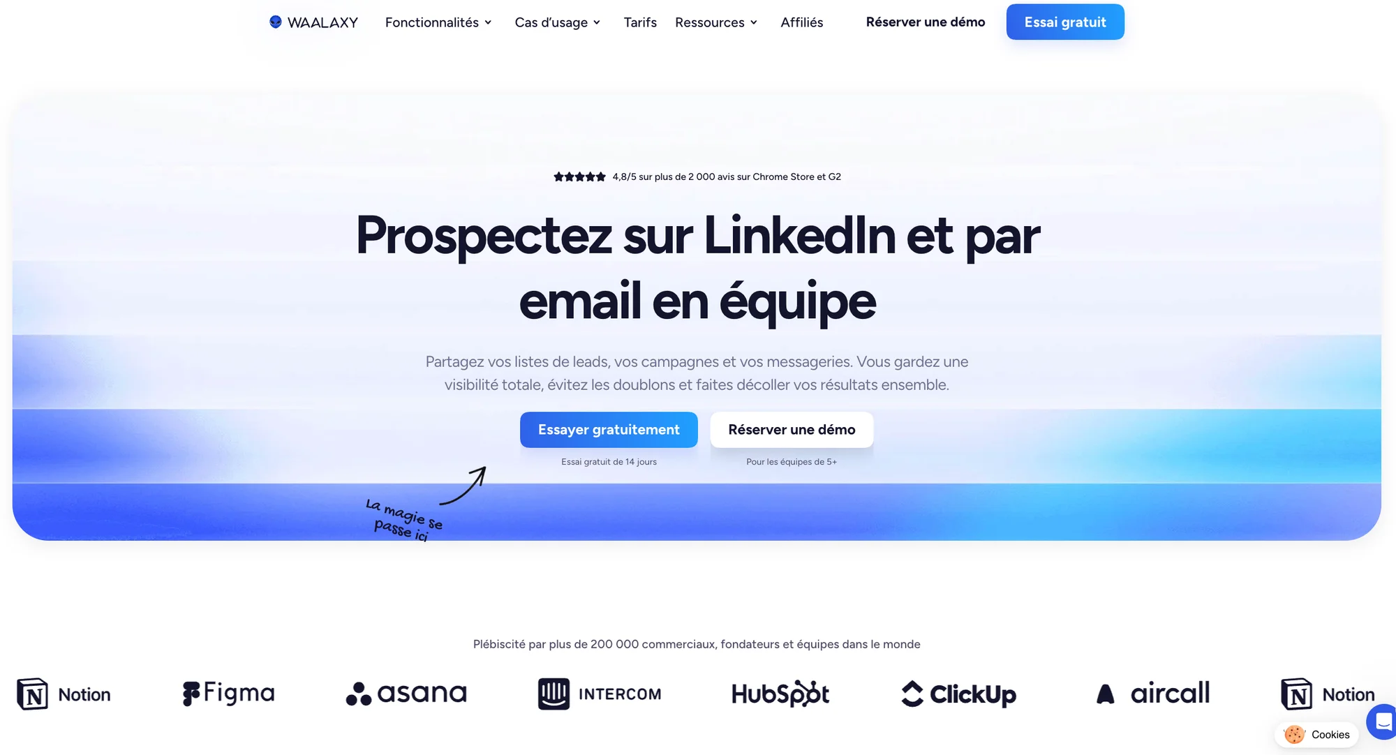 Best Sales CRM Software Waalaxy
