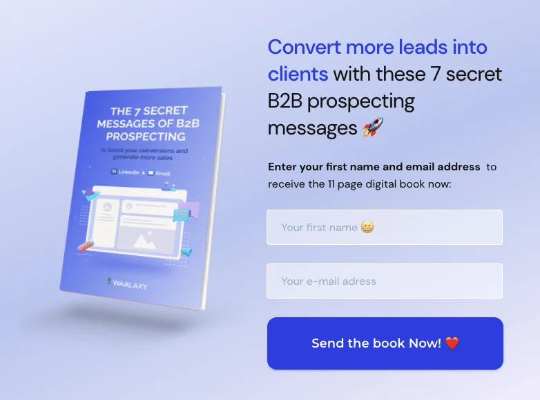 Convert leads into clients B2B prospecting