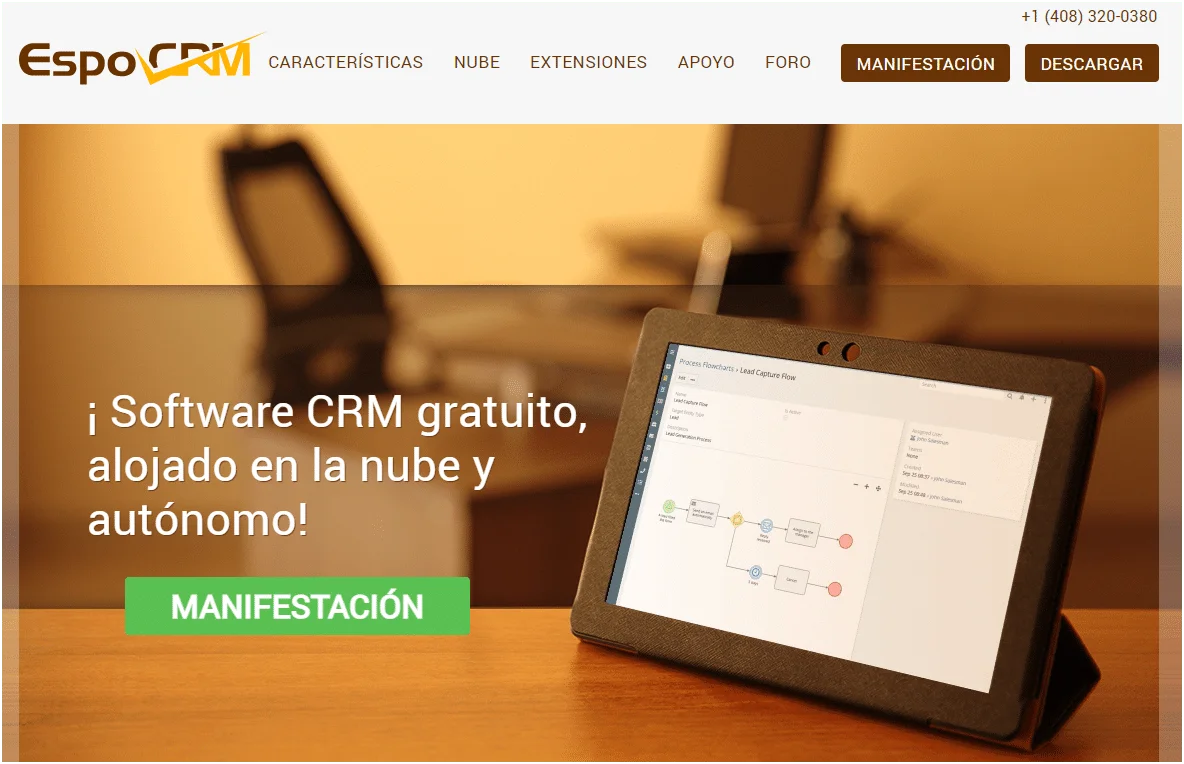 EspoCRM software CRM gratuito nube