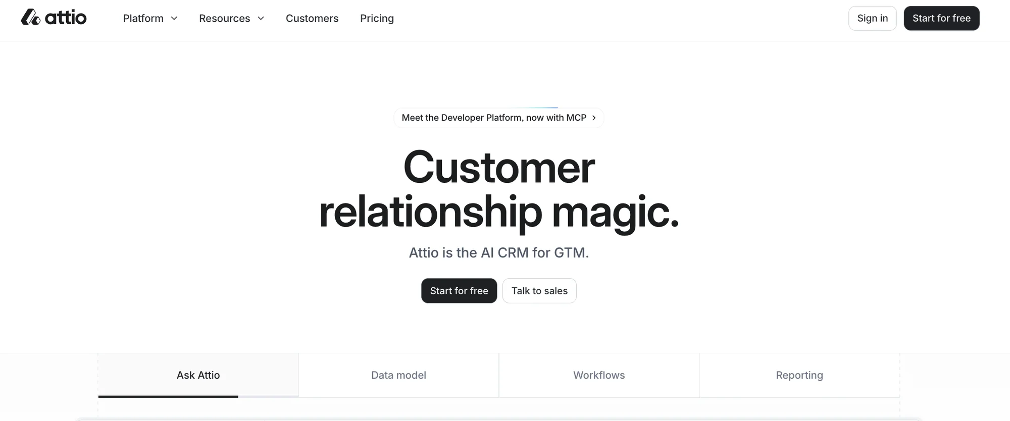 Attio free crm tool