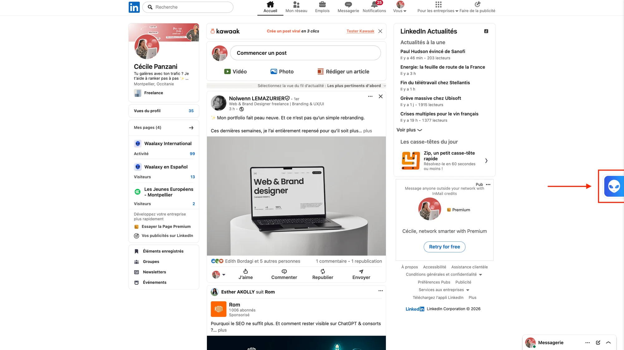 comment trouver des leads avec waaalaxy