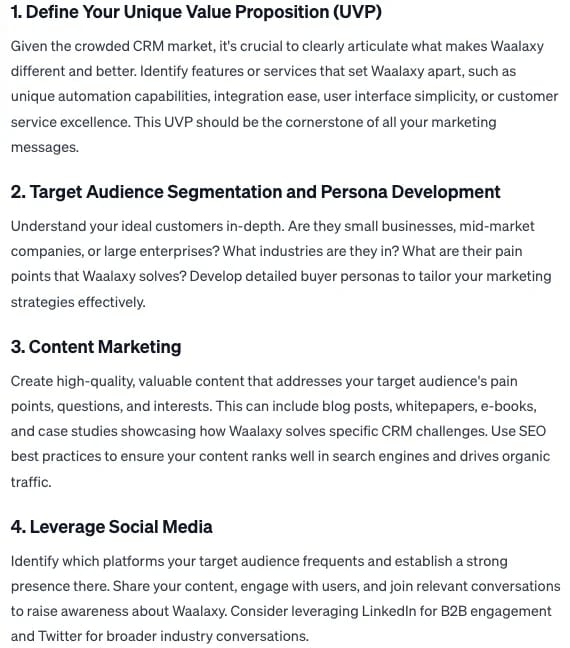 Guide stratégie marketing CRM Waalaxy