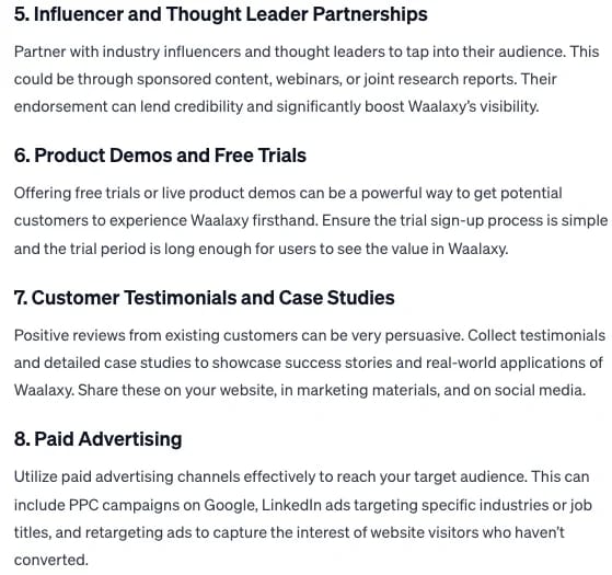 8 stratégies marketing Waalaxy influenceurs témoignages publicités