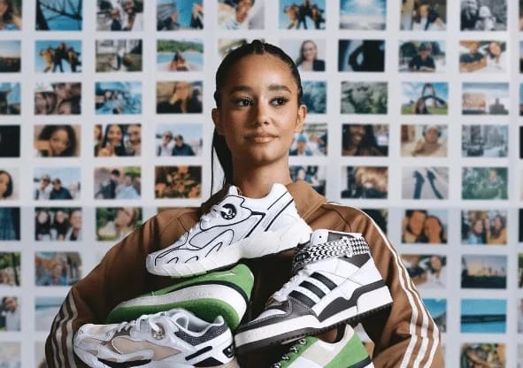 Femme sneakers collection mode