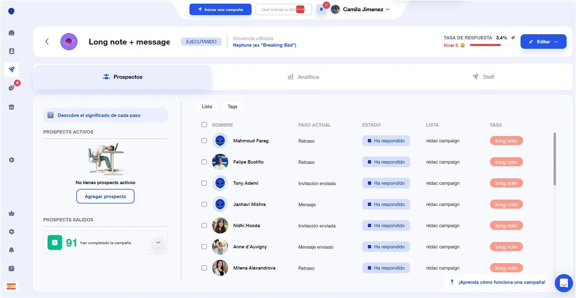 como conseguir clientes con Waalaxy