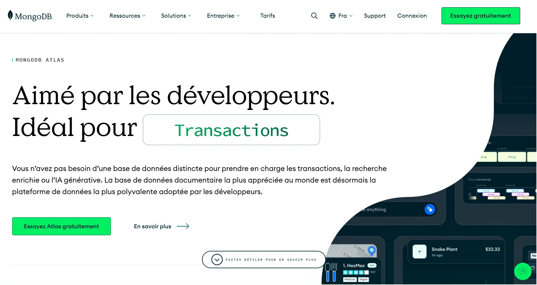 MongoDB : Base de données NoSQL