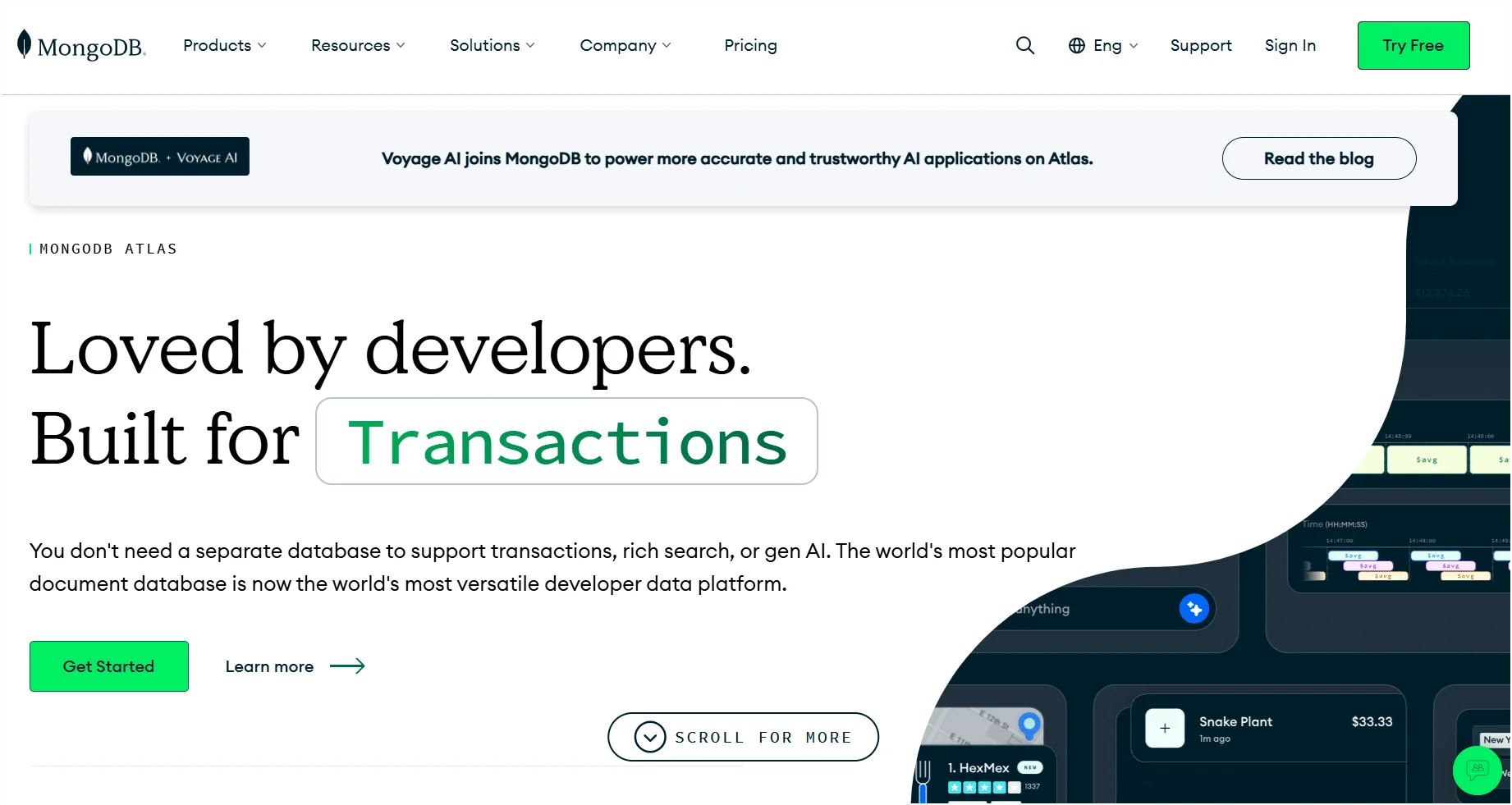 MongoDB Free online database