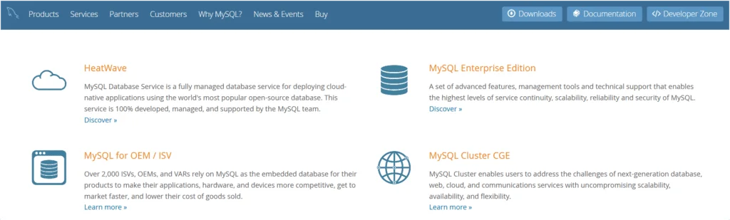 MySQL free database