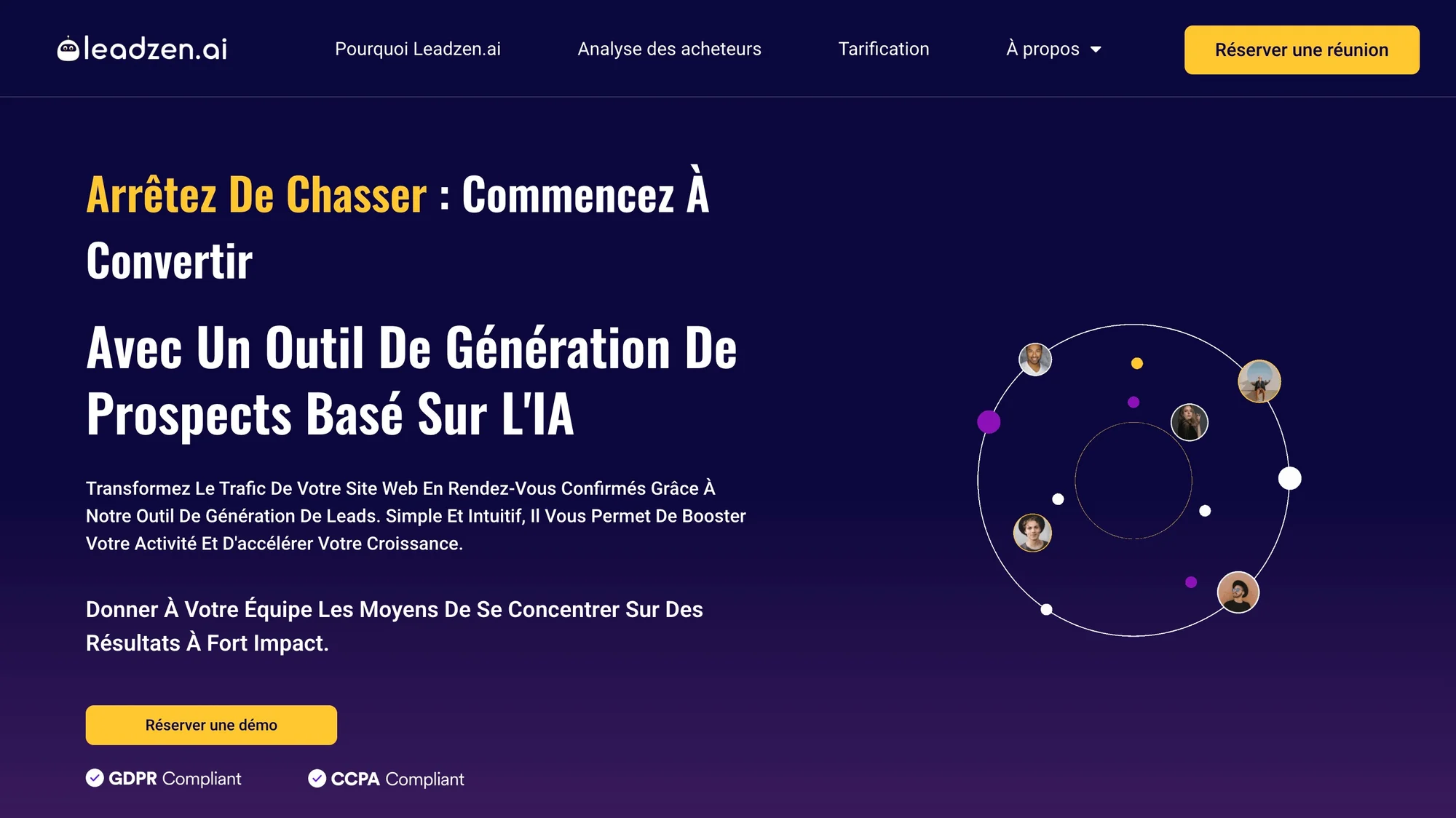 Leadzen AI, outils AI Lead Generation