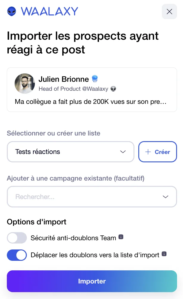 obter as pessoas que gostam das suas publicações no LinkedIn