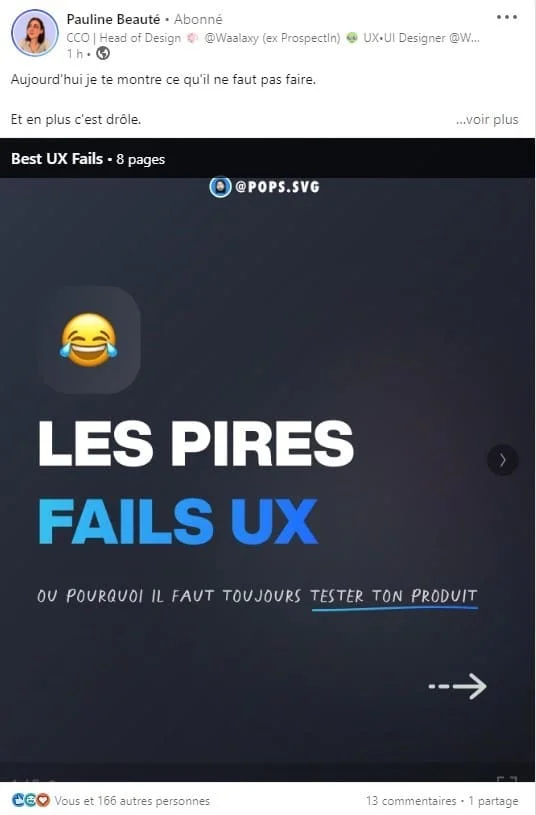 Pires fails UX pourquoi tester produit