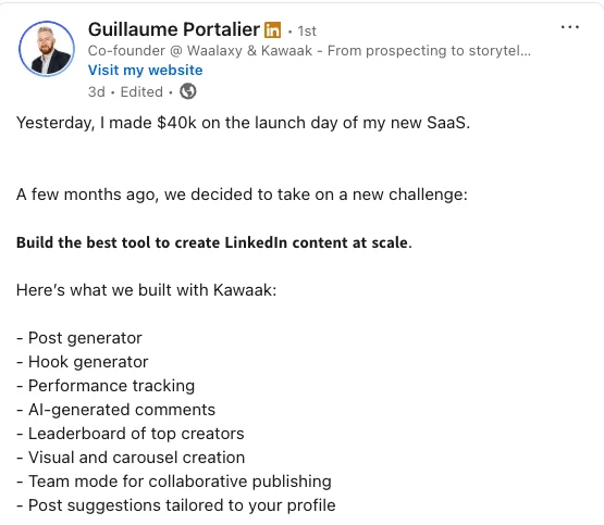 dwell time on LinkedIn