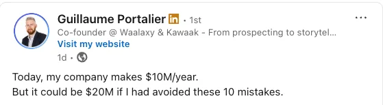 dwell time on LinkedIn