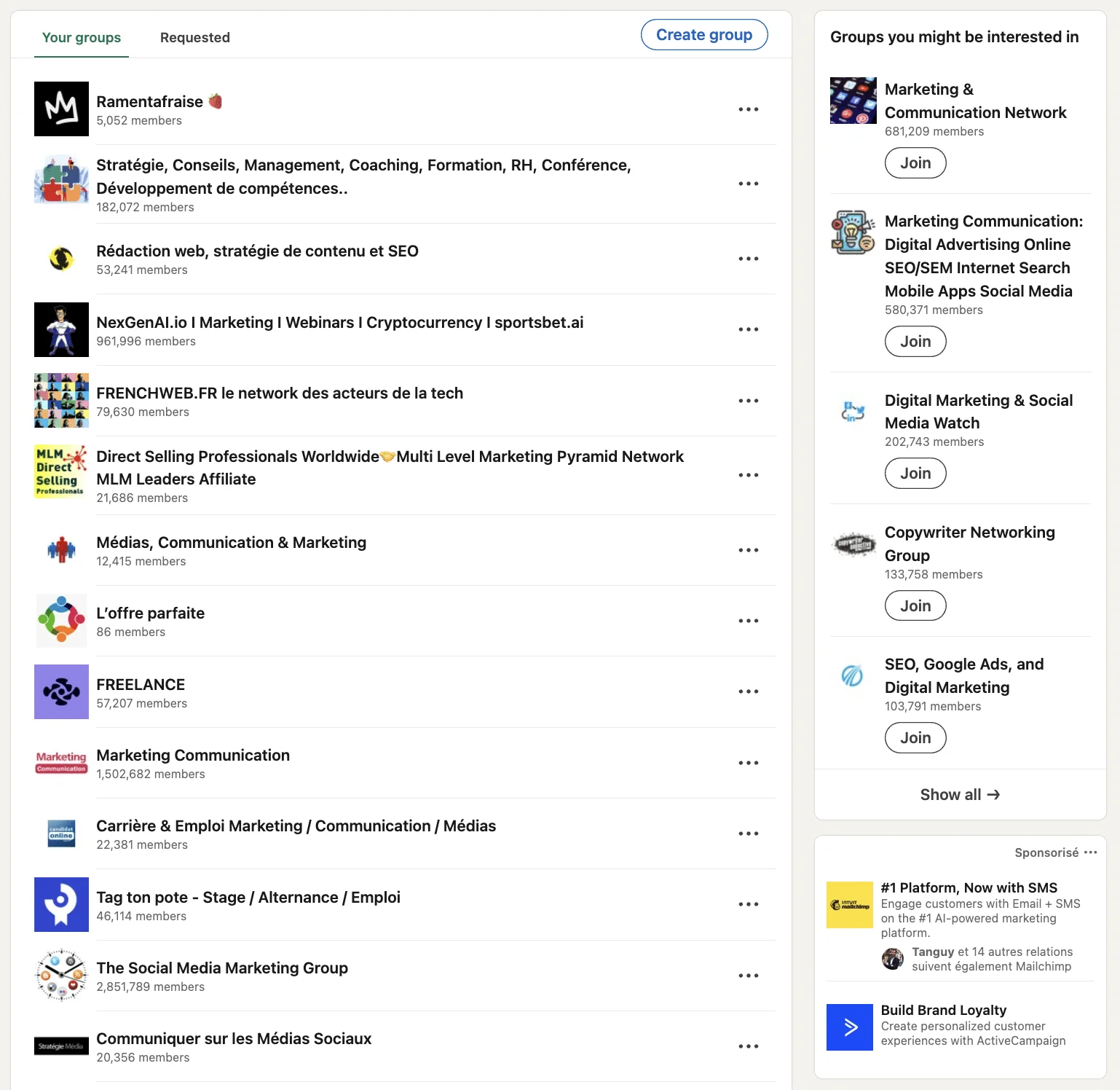 LinkedIn Groups