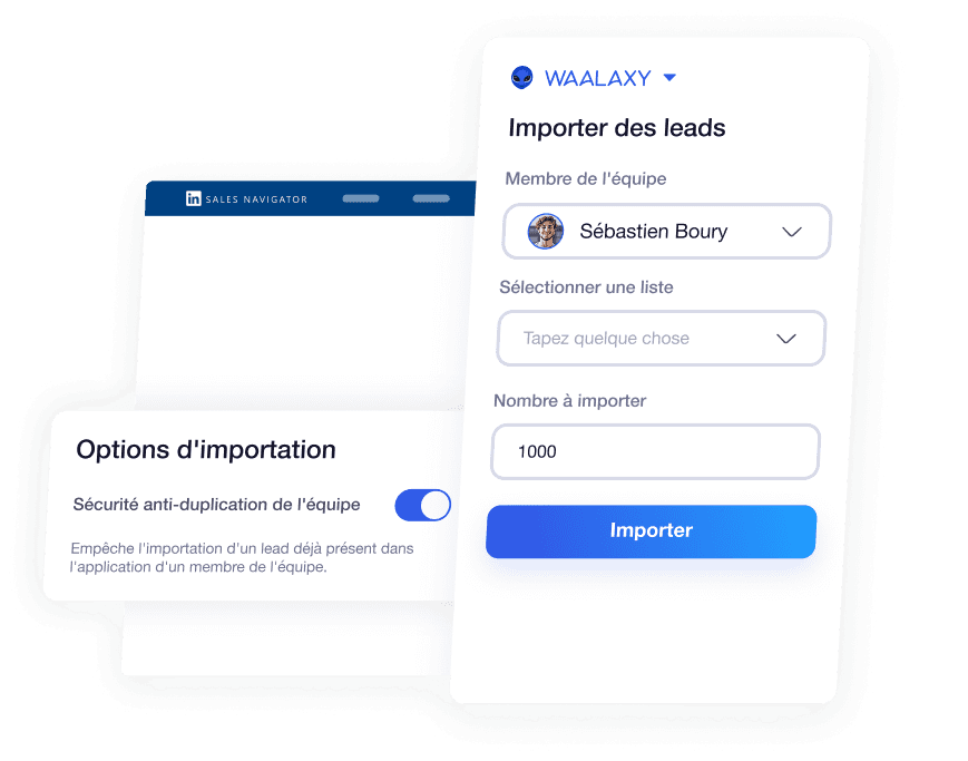 Partagez un seul compte Sales Navigator avec toute votre équipe