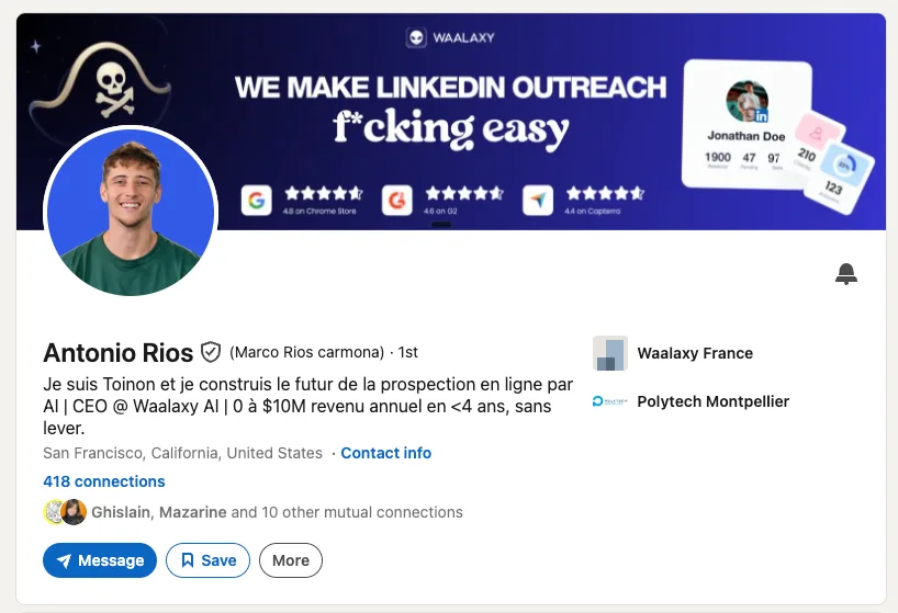 Antonio rios linkedin profil en