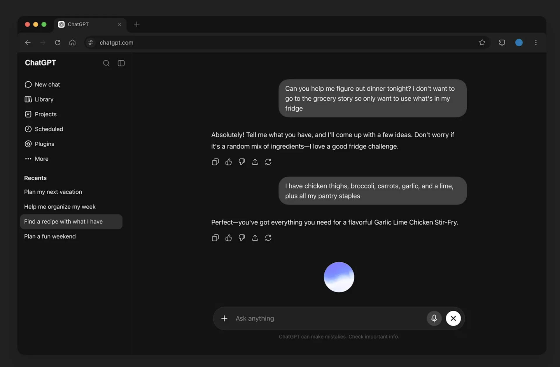 Chat gpt open ai website