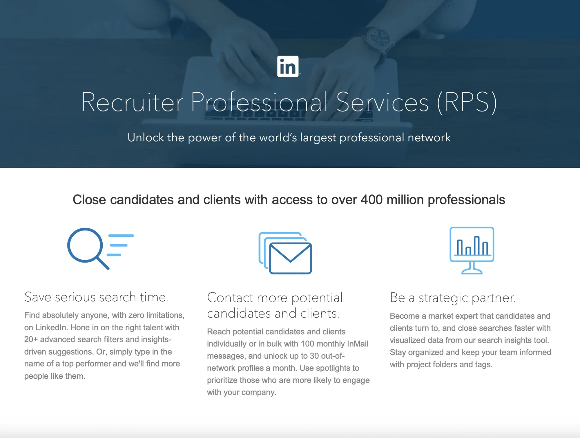 LinkedIn Recruiter Lite VS Recruiter Core VS LinkedIn RPS
