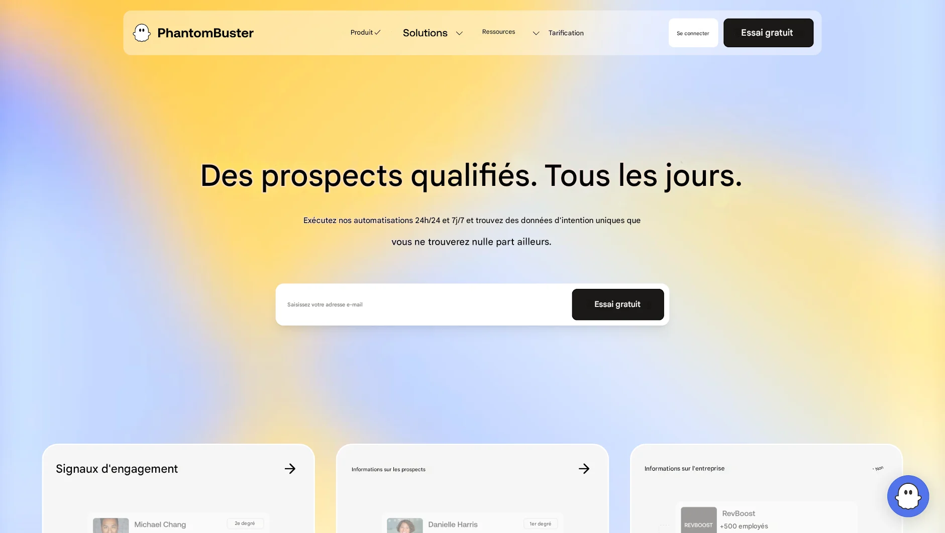 PhantomBuster outil de prospection commerciale scraper des données