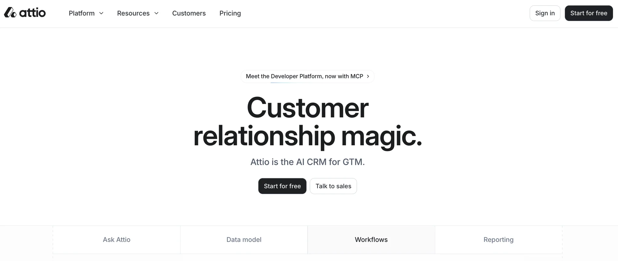 Attio best crm